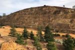 Brukunga Mines Mine Benching