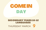 Come in day languages 2023 3