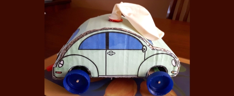 Balloon-powered-car