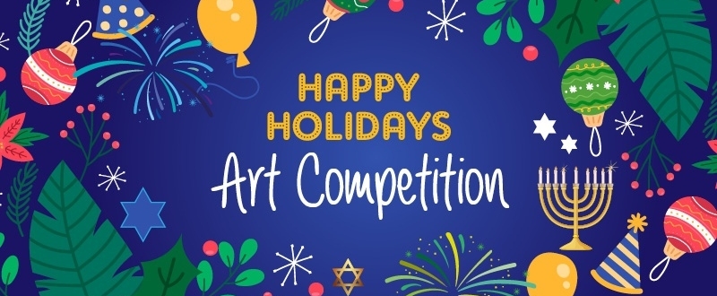 Happy holidays art competition