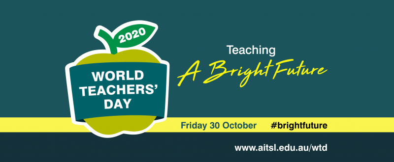 World teachers day facebook cover image