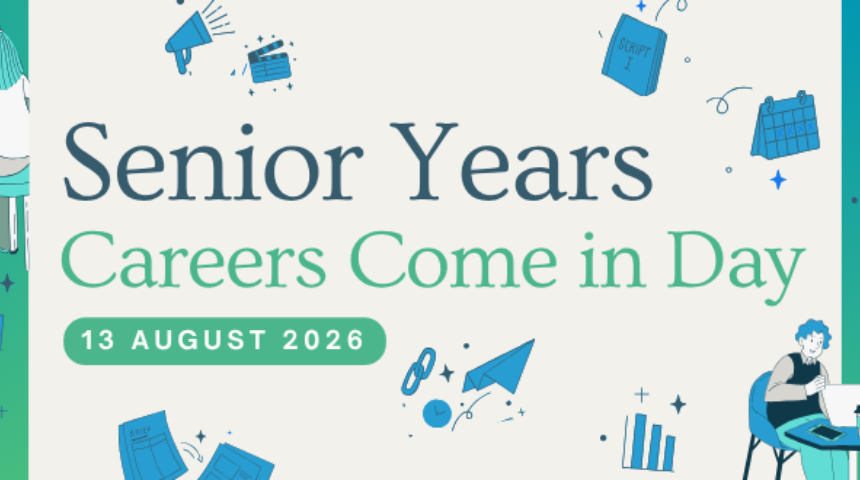 Senior Years Careers Come-In Day 