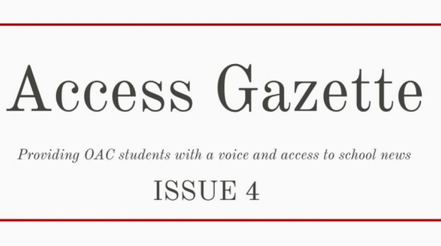 Issue 4 of the Access Gazette 